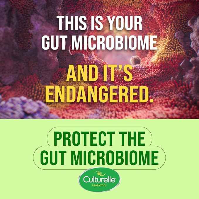 Culturelle Health & Wellness Daily Probiotic Supplement For Men & Women, Helps Support Your Immune System, Occasional Diarrhea, Gas & Bloating, 15 Billion CFUs, Non-GMO, 30 Count