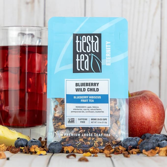 Tiesta Tea - Tiesta's Top Loose Leaf Father’s Day Tea Gift Set Sampler | Medium Caffeinated | Hot & Iced Ready | Assorted Green, Herbal, Fruity & Lavender Blends | 3 Pouches