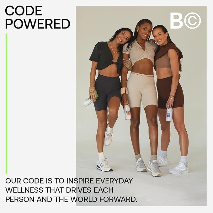 Barcode Premium Sports Hydration Drink - No Added Sugars, Lemon Lime, 12 Pack - No Added Sugar - Plant-Based Beverage - Adaptogen Drink for Immunity & Performance - Ashwagandha & Magnesium