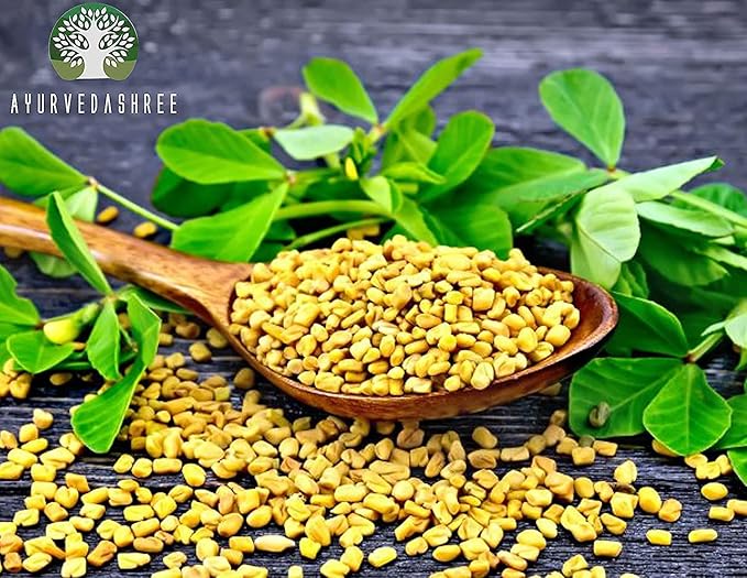 AYURVEDASHREE Fenugreek Seeds Powder 50 Gm I Trigonella foenum-graecum Sd. | Methi Powder | Spice Indian Cuisine | Hair Care | Improves Digestion