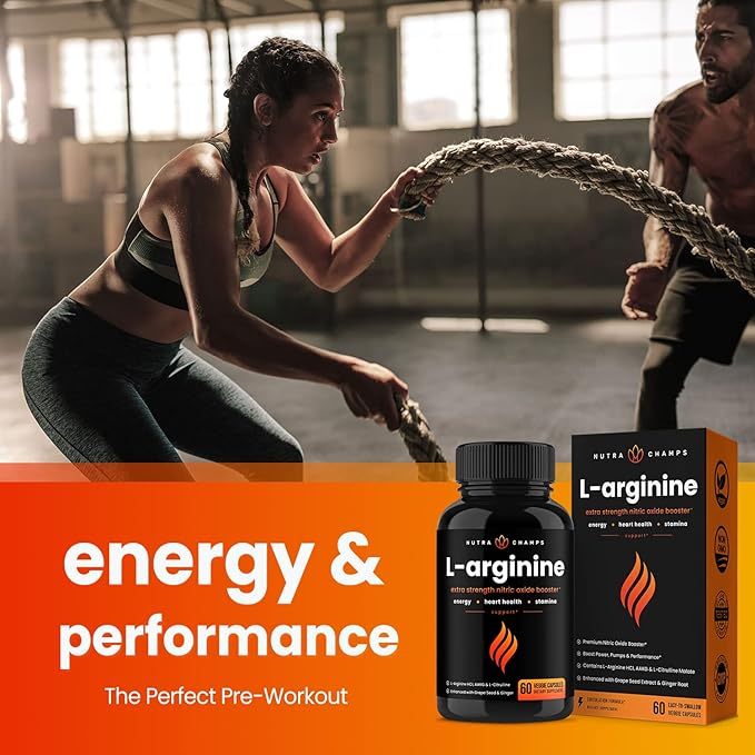 NutraChamps Ginseng Gold Series and L-Arginine Bundle