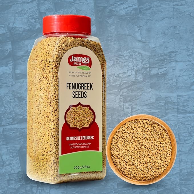 James Spices Inc. Fenugreek Seeds (Fenugreek seeds -700g)