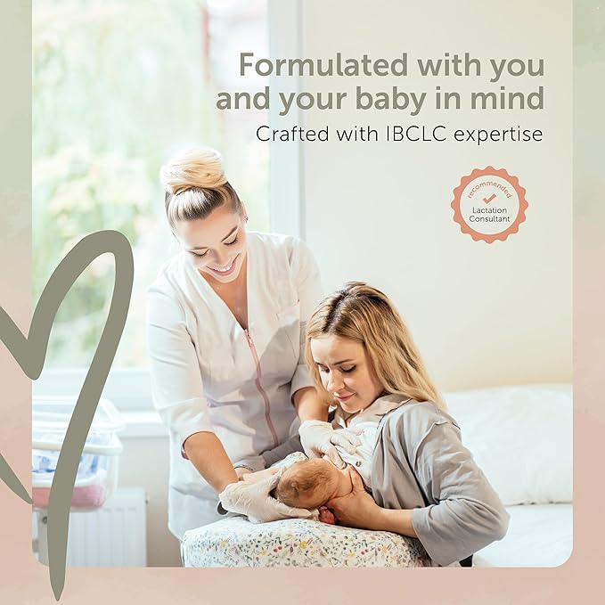 Elevate Fenugreek Free Lactation Support Supplement – Supports Breastfeeding Wellness with Organic Goat’s Rue, Lion’s Mane, Blessed Thistle & Brewer’s Yeast – 60 Capsules