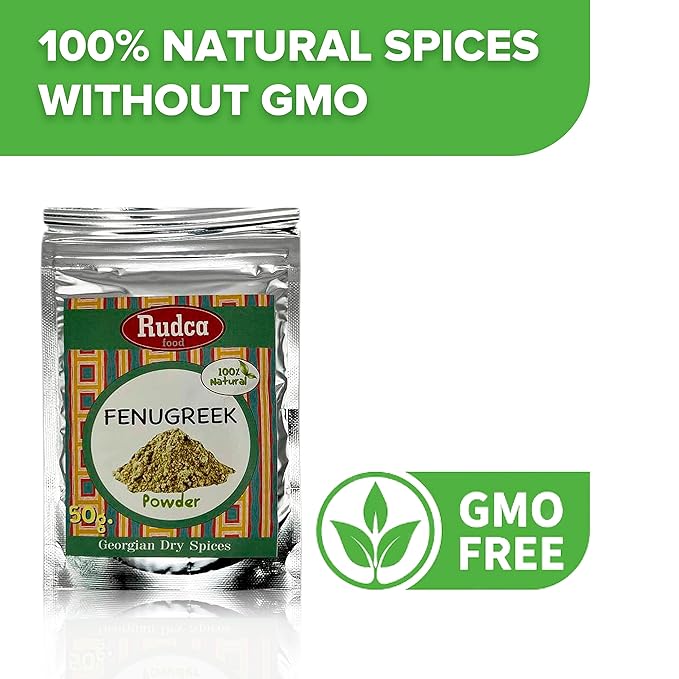 Rudca Food Utsho-Suneli Fenugreek Blue, Natural spices, Imported from Georgia, 100% natural dry spice,1.78 oz/50 gr.