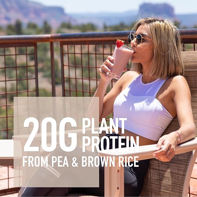 Isopure Plant-Based Protein Powder, Lactose Free, Gluten Free, With Iron, Unflavored, 20g Plant Protein Per Serving, 1.15 Lbs, 20 Servings
