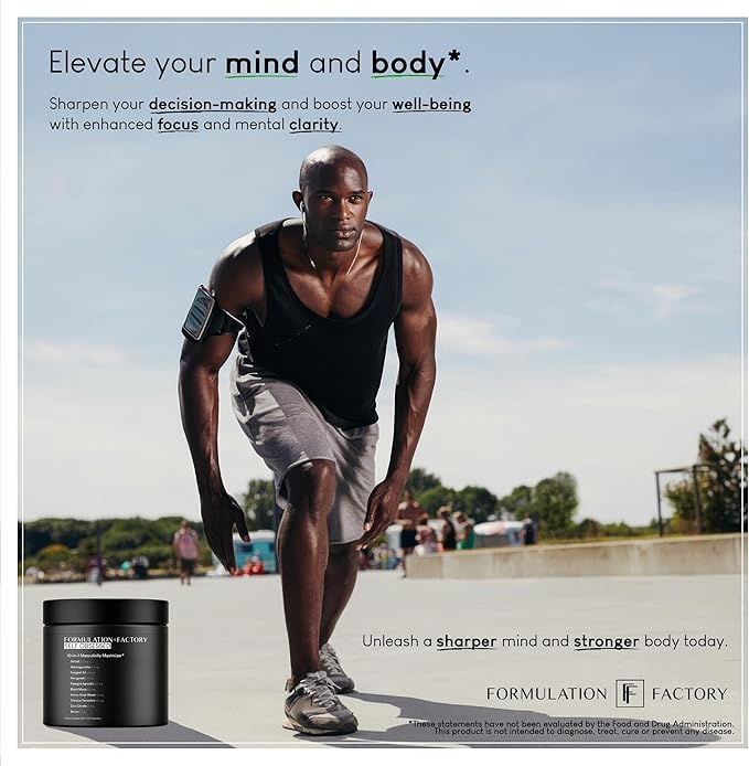 Self Obsessed 10 in 1 Masculinity Maximizer Supplement, Shilajit for Men, Tongkat Ali, Ashwaganda, Fenugreek Muscle Growth, Energy Management, Drive, Strength, Recovery 2 Month Supply (Pack of 1)