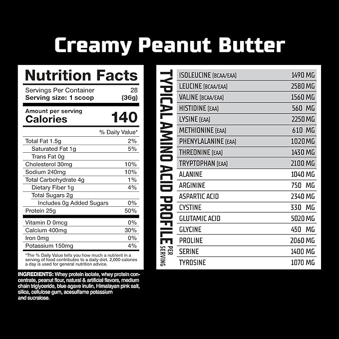GAT SPORT Nitraflex Peanut Butter Whey Protein Powder, Loaded with BCAAs, EAAs, Recovery Shake for Men & Women, 2lbs