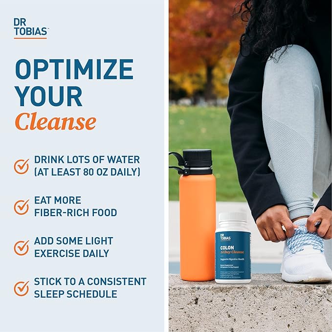 Dr. Tobias Colon 14 Day Cleanse and Digestive Enzymes - Supports Temporary Detox and Ongoing Digestive Health, Non-GMO