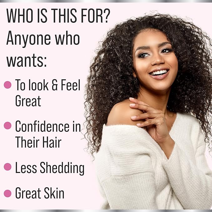 Plant-Based Sugar Free Hair Skin and Nails Gummy Vitamins. Delicious Gummies for Women and Men. with Biotin & Zinc for Healthier, Fuller-Looking Hair, Skin, and Nails. Strawberry-Flavored, Vegetarian