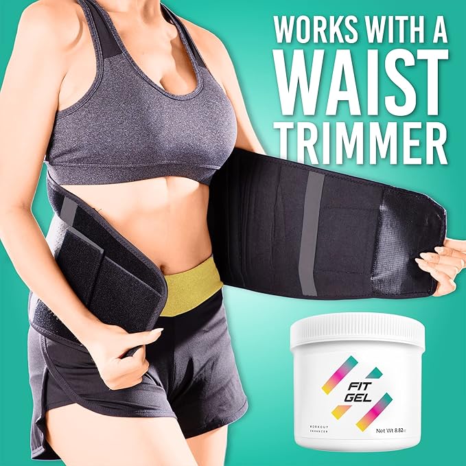 Workout Enhancer Sweat Gel – Thermogenic Sweat Cream for Increased Circulation & Intense Perspiration | Pre-Workout Booster for Gym, Running & Cardio