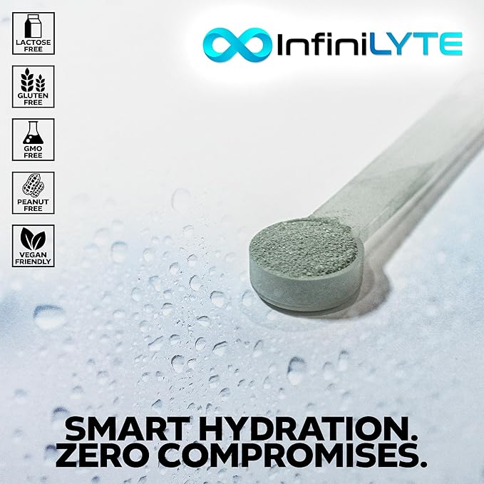 Nootropics Depot InfiniLYTE | Optimized Electrolyte Powder | Keto Friendly, Vegan, Non-GMO, & Sugar-Free | Unflavored | 30 Servings
