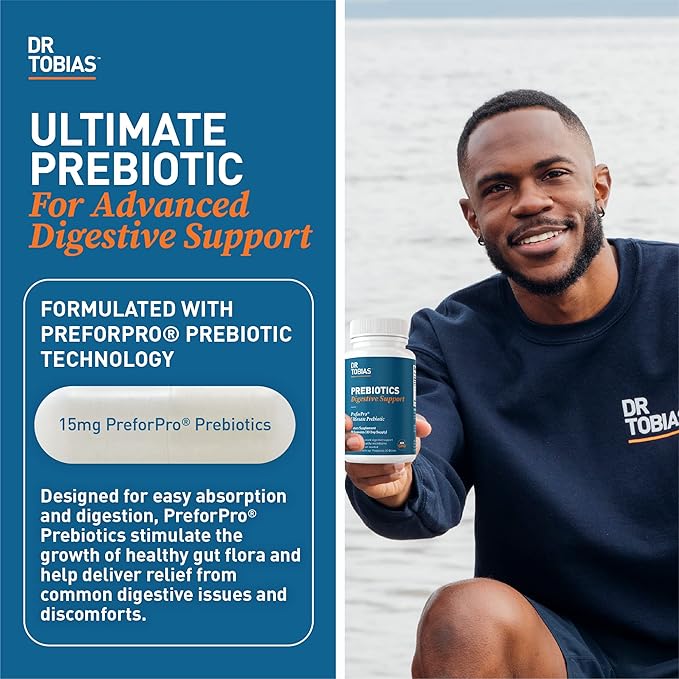 Dr. Tobias Digestive Kickstarter Bundle with Colon 14 Day Cleanse & Prebiotics for Gut Health
