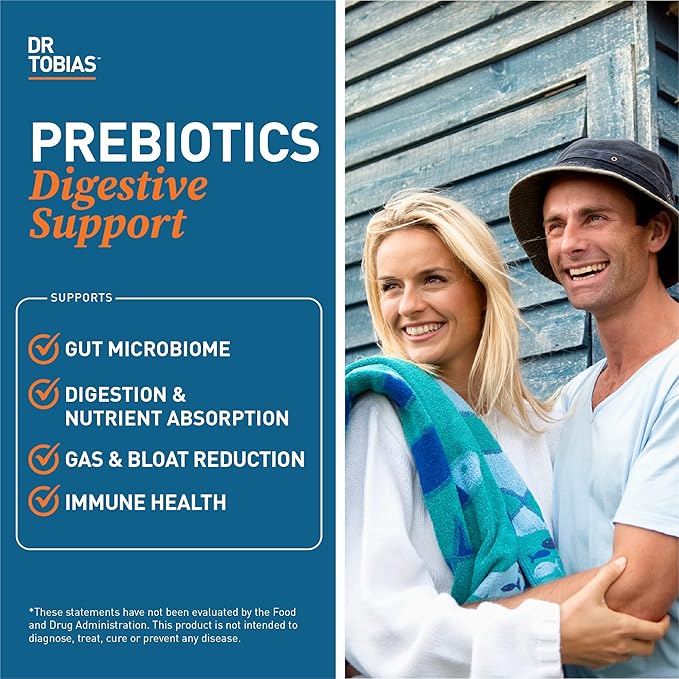 Dr. Tobias Digestive Kickstarter Bundle with Colon 14 Day Cleanse & Prebiotics for Gut Health