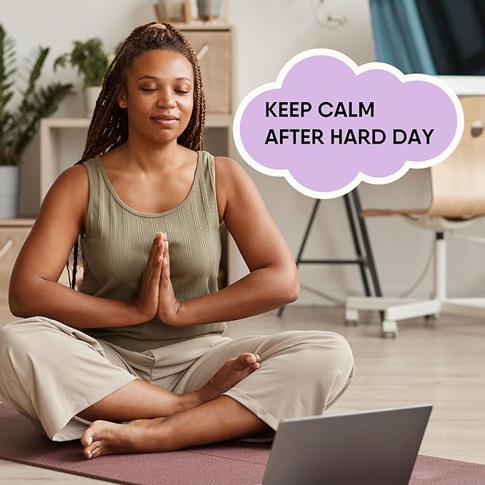 Organic Keep Calm Herbal Loose Leaf Tea with Peppermint, Valerian root, Lavender (Herbal Tea), Caffeine-Free Relaxing Wellness Blend