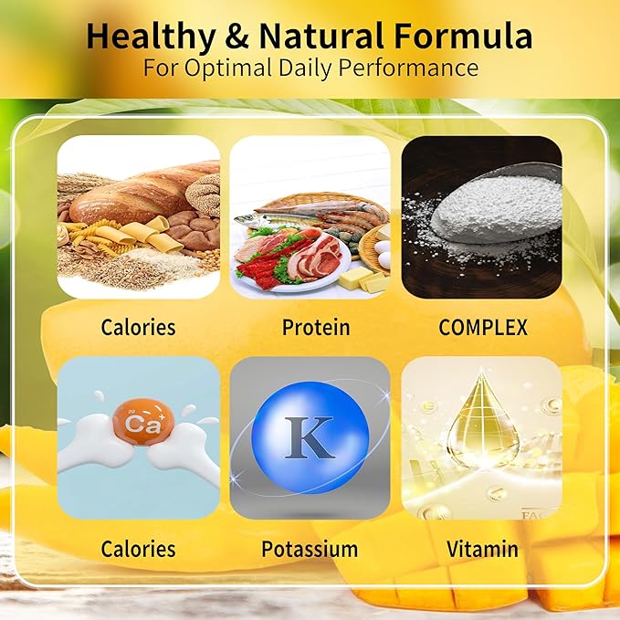 90 CT Magnesium Glycinate Gummies 1000mg - Sugar Free Magnesium Potassium Supplement with Vitamin D, B6, CoQ10 for Calm Mood & Sleep Support - 90 Mango Pineapple Gummies