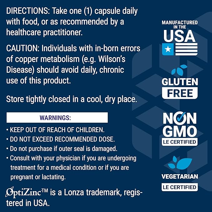 Life Extension Only Trace Minerals, a Daily dose of zinc, Chromium, Boron, Copper, Manganese, Vanadyl sulfate, Gluten-Free, Non-GMO, Vegetarian, 90 Capsules