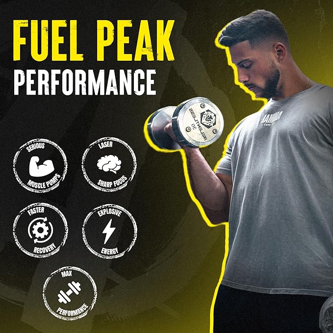 Animal Pump NS Stim-Free Pre Workout Powder for Men & Women - Caffeine-Free Preworkout for Energy, Focus and Muscle Builder, Beta Alanine, Citrulline, Nitrosigine and Nootropics, Lemon Surge, 442g