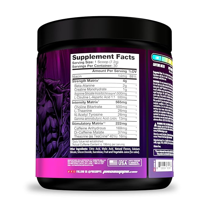 PROSUPPS Hyde Signature Sustained Pre Workout, Pixie Dust and Creatine 300 Bundle