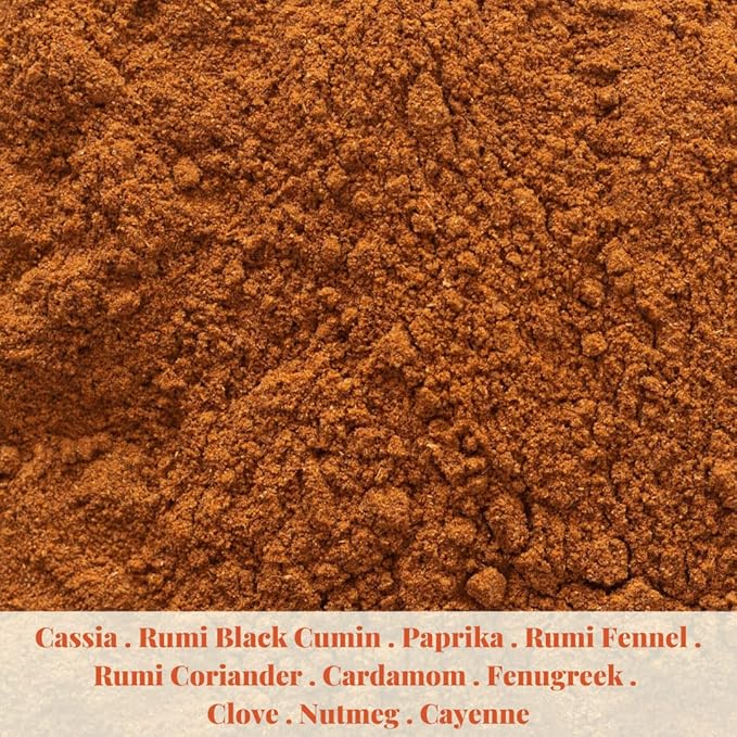 Rumi Spice - Garam Masala (2.3 oz) | Complex and Mildly Sweet with Cardamom, Cumin, Coriander, Fenugreek, Clove | Ethically Sourced | Salt Free | Non GMO | Gluten Free