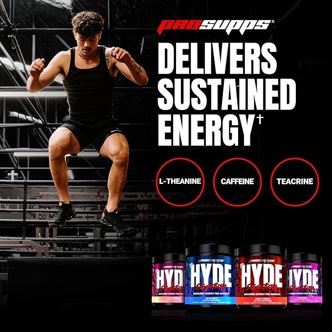 PROSUPPS Mr. Hyde Signature Pre Workout Powder with Creatine, Beta Alanine & Caffeine - Performance, Energy & Endurance - Clean Fitness & Gym Supplements for Men & Women (Pixie Dust, 30 Servings)