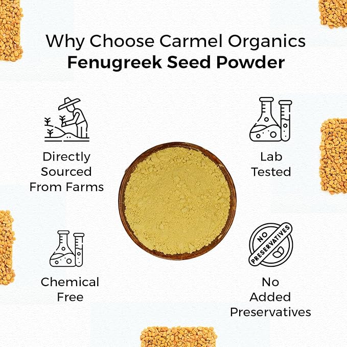 Fenugreek Seed Powder – 7.5 Ounce | Pure & Natural | Non-GMO | Perfect for Cooking, Herbal Remedies & Beauty Care, No Added Preservatives, Indian Origin Fenugreek