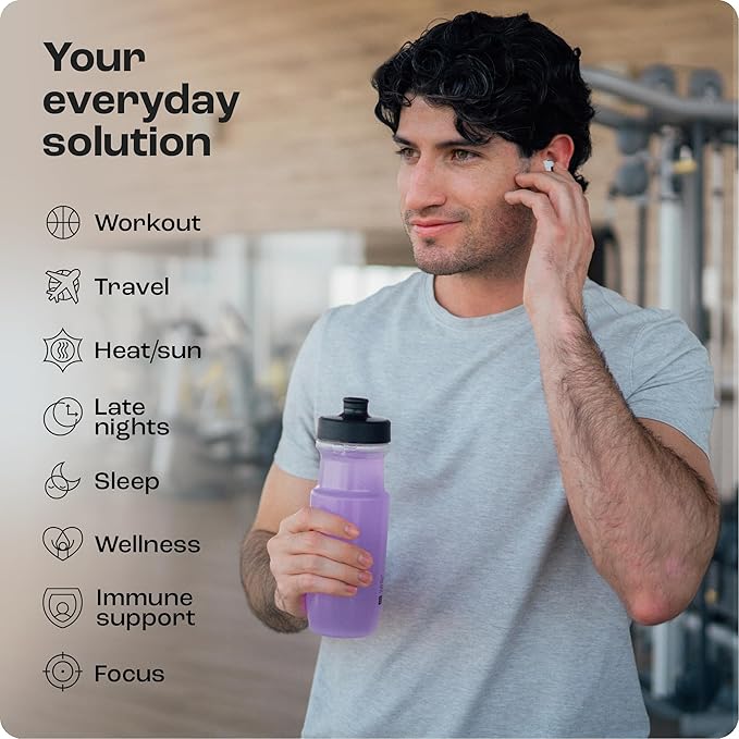 KEY NUTRIENTS Multivitamin Electrolytes Powder No Sugar - Fruity Acai Berry Electrolyte Powder - Endurance & Energy Supplement - Hydration Powder - No Calories - 90 Servings - Made in USA