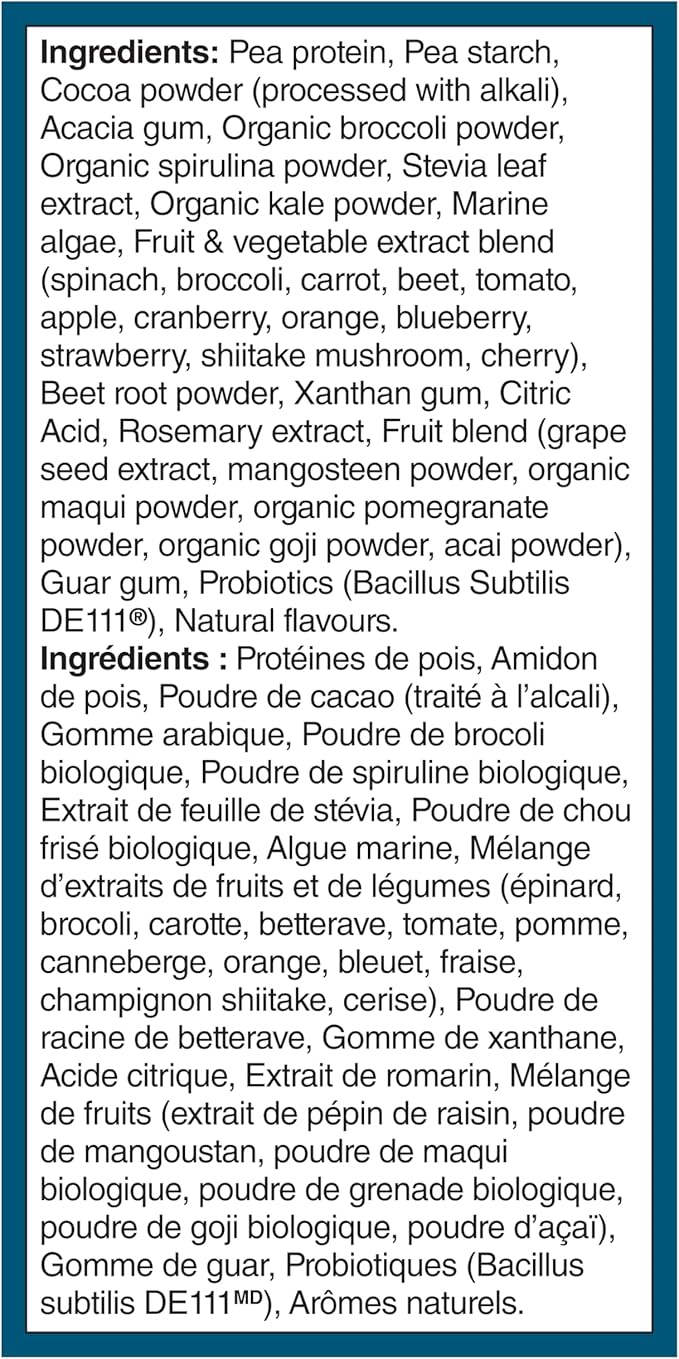 Vega One All-In-One Nutritional Shake Chocolate (19 Servings) - Plant Based Vegan Protein Powder, Non Dairy, Gluten Free, Non GMO, 30.9 Ounce (Pack of 1)