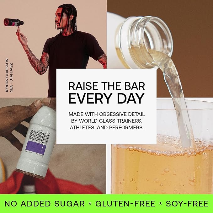 Barcode Premium Sports Hydration Drink - No Added Sugar, Concord Grape, 12 Pack - Adaptogen Drink with Electrolytes - Plant-Based Beverage - Immunity & Performance Drink - Ashwagandha & Magnesium