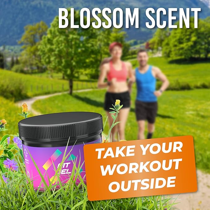 Workout Enhancer Sweat Gel – Thermogenic Sweat Cream for Increased Circulation & Intense Perspiration | Pre-Workout Booster for Gym, Running & Cardio