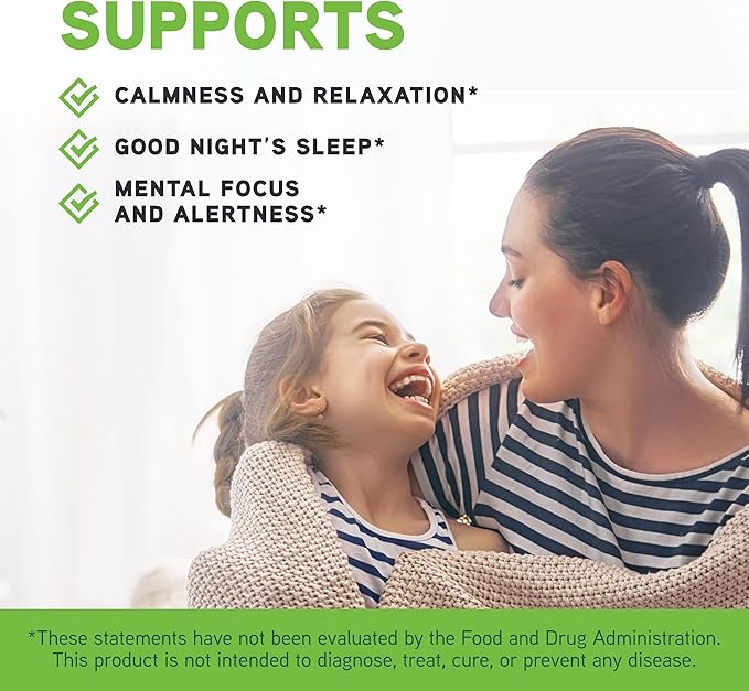 DAVINCI Labs L-Theanine - Dietary Supplement to Help with Concentration, Focus, Relaxation and Irritability* - with 200 mg L-Theanine per Serving - 60 Vegetarian Capsules