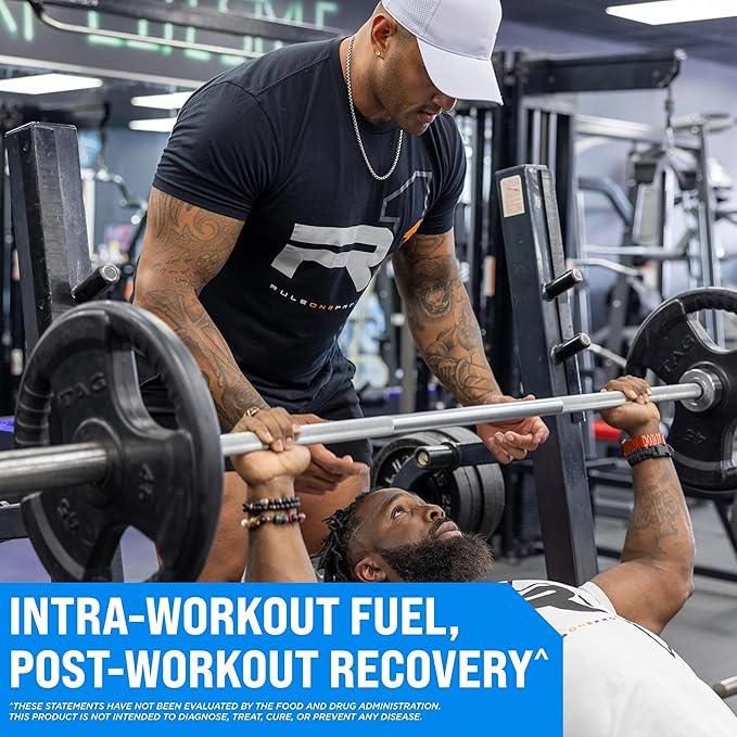 Rule 1 Active BCAA - Performance, Hydration, and Recovery Support with 5g BCAAs + Electrolytes, L-Glutamine, and Citrulline (30 Servings, Peach Mango)