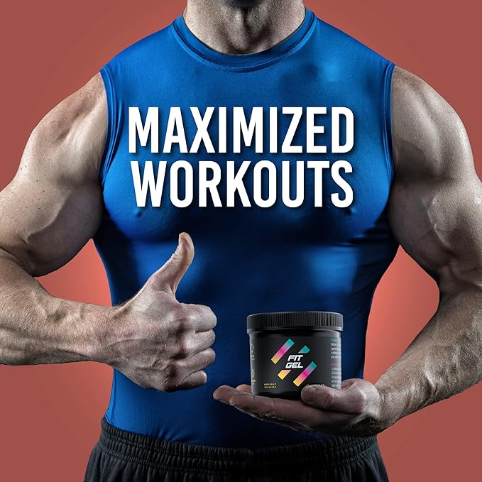 Workout Enhancer Sweat Gel – Thermogenic Sweat Cream for Increased Circulation & Intense Perspiration | Pre-Workout Booster for Gym, Running & Cardio