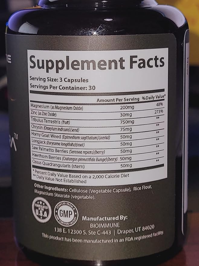 TESTAGRA TESTOSTERONE BOOSTER FOR MEN. 2 Pack Savings - 180 Capsules - 10X Concentrated - Increase Lean Muscle Energy Drive Strength. Saw Palmetto, Tribulus, Tongkat Ali, Horny Goat Weed, Zinc