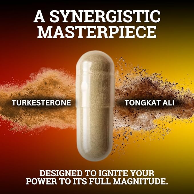Black Forest Turkesterone Tongkat Ali Supplement 1000mg per Serving (Max Purity 95%) Turkesterone Supplement for Men (Tongkat Ali for Men Longjack 200:1) Similar to Tongkat Ali Fadogia Agrestis