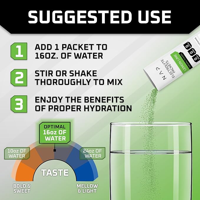 New Age Performance Hydration Packets, Electrolytes Powder, Liquid Enhancer for Dehydration Relief, L-Glutamine Amino Acids for Muscle Workout Recovery, Sugar Free & 0 Calorie, 16 Sticks (Lemon Lime)