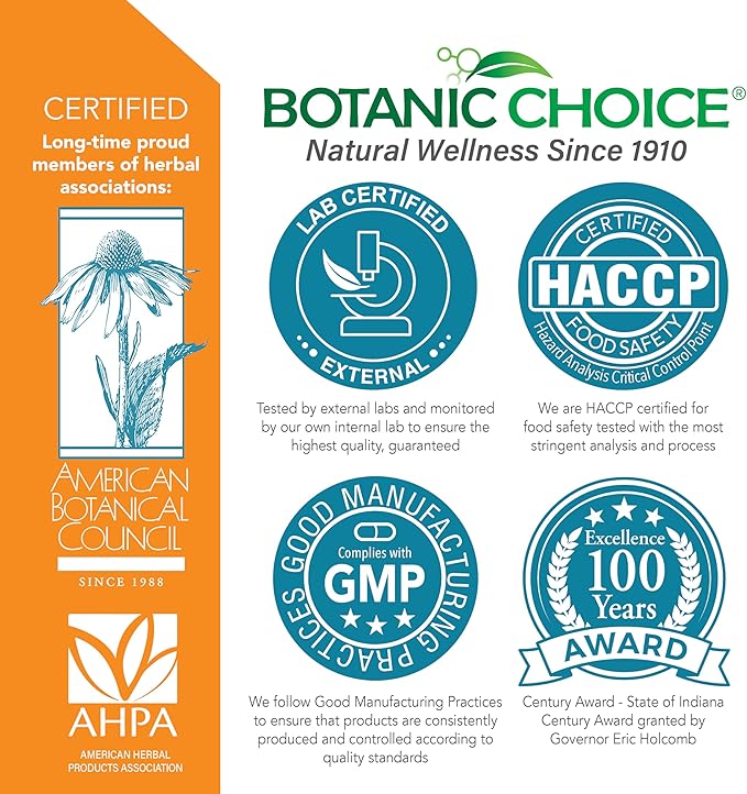 Botanic Choice Super Boron Complex (3mg) - Promotes Bone & Prostate Health by Metabolizing Calcium & Magnesium - 3 Forms of Boron for Men & Women - 2 Pack