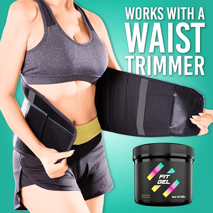 Workout Enhancer Sweat Gel – Thermogenic Sweat Cream for Increased Circulation & Intense Perspiration | Pre-Workout Booster for Gym, Running & Cardio