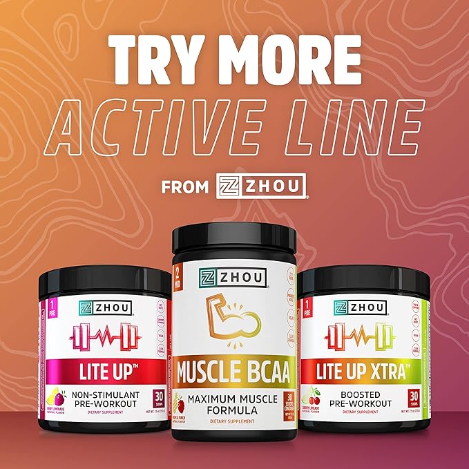 Zhou N.O. Pro - Premium Nitric Oxide Supplement for Men & Women, Heart, Muscle & Blood Support with Beet Root & L Arginine, Natural Nitric Oxide Booster - 120 Veggie Capsules
