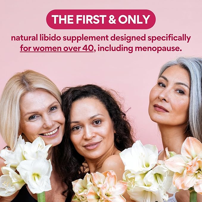 VoomVaya Libidooo - Libido Booster for Women Over 40 | Female Libido Booster with Horny Goat Weed, Tribulus Terrestris & Damiana Leaf – Ignite Desire, Energy & Confidence – 60 Capsules