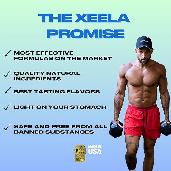 XEELA Plant Based Vegan Protein Powder - Independently Tested - 25g High Protein, Pea Protein for Men & Women - Vitamins & Minerals, Non GMO, Dairy & Gluten Free, LowCarb & LowFat (Banana Split)