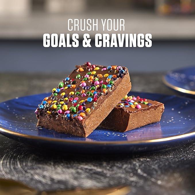 Dymatize ISO100 Whey Protein Powder Isolate, Fudge Brownie, 25g of Protein, 5 Pound, 5.5g BCAAs, Less Than 120 Cal., Gluten Free, 1g Fat, 1g Sugar, 2g Carb