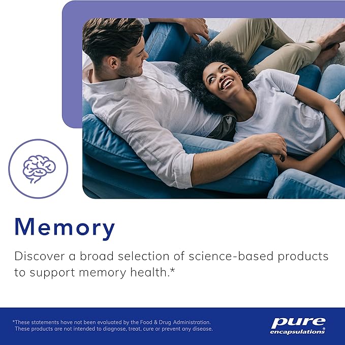 Pure Encapsulations Daily Calm - Vegan Stress & Sleep Support Supplement - Contains Ashwagandha, Saffron, GABA & L-Theanine - Non-GMO, Soy-Free & Gluten-Free - 60 Capsules