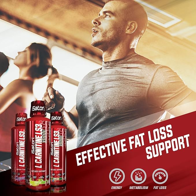 iSatori L-Carnitine LS3 Bombsicle 3000mg (32 Servings) & iSatori Ultra CLA (90 Softgels)