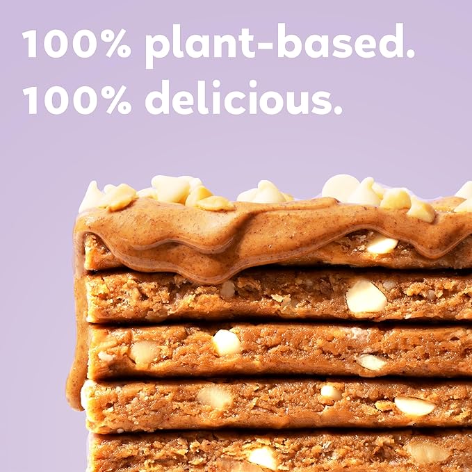 GoMacro MacroBar Organic Vegan Protein Bars - White Chocolate + Macadamia Nuts (2.3 Ounce Bars, 12 Count)