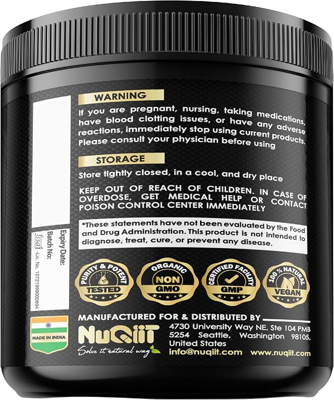 NAD+ Supplement with Nicotinamide Riboside, Resveratrol, Quercetin, Turmeric, Rhodiola Rosea - 60 Count