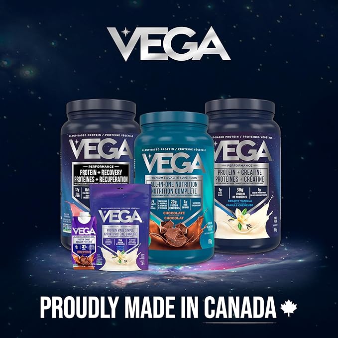 Vega One All-In-One Nutritional Shake Chocolate (19 Servings) - Plant Based Vegan Protein Powder, Non Dairy, Gluten Free, Non GMO, 30.9 Ounce (Pack of 1)