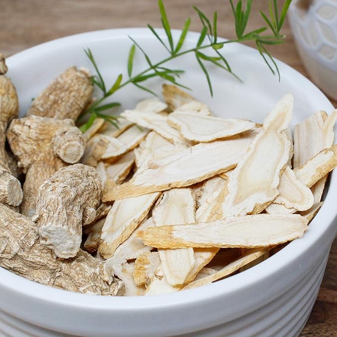 DOL American Ginseng Slices from Wisconsin (Sliced Ginseng Root Wisconsin Grown!Most People Use It to Make Ginseng Tea! Good for Health! 花旗参片/西洋参片 (Sliced Ginseng Root) 113g/Bag