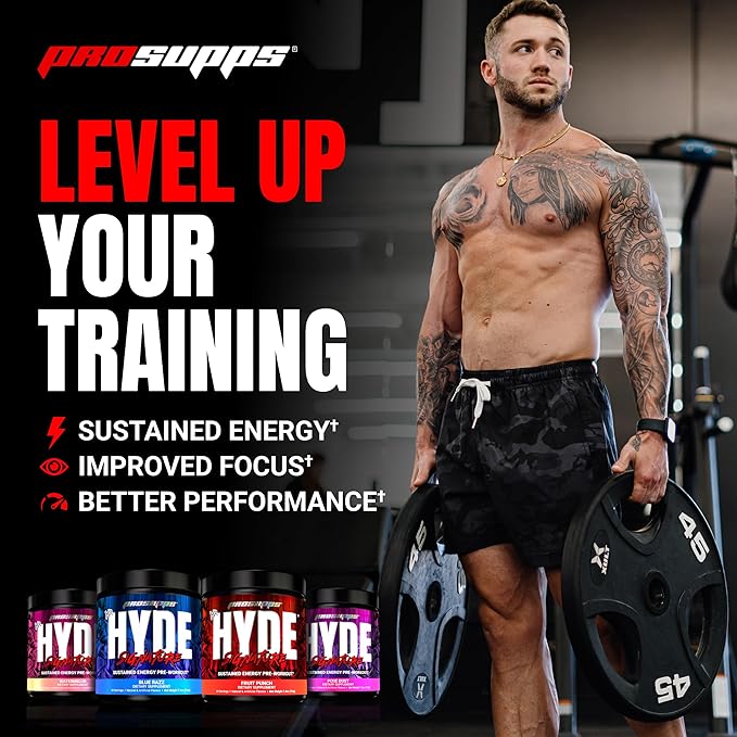 PROSUPPS Mr. Hyde Signature Pre Workout Powder with Creatine, Beta Alanine & Caffeine - Performance, Energy & Endurance - Clean Fitness & Gym Supplements for Men & Women (Pixie Dust, 30 Servings)