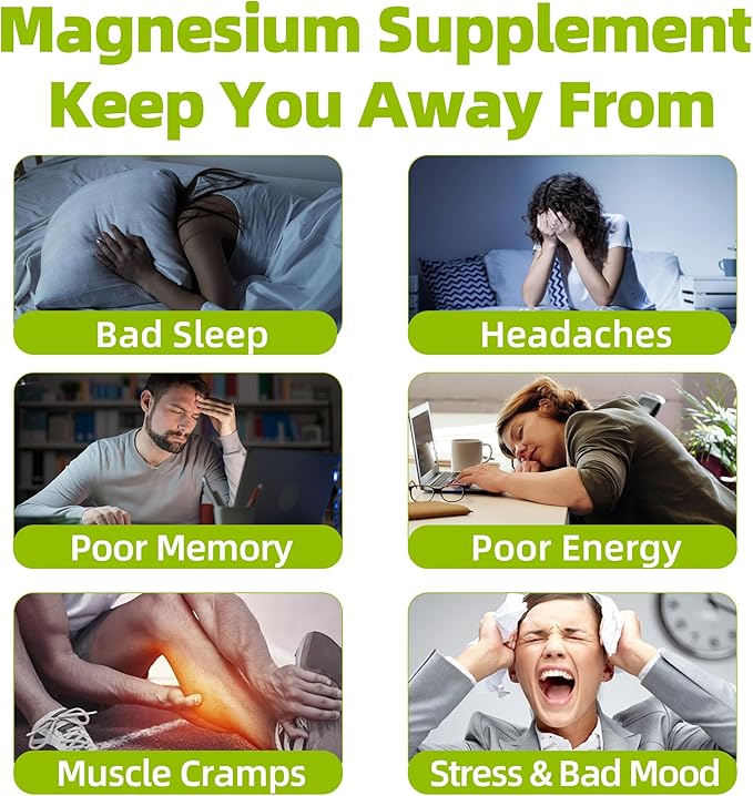 Magnesium Glycinate Gummies 500 Mg with Ashwagandha,Sugar Free Magnesium Supplement Triple Magnesium Complex with Malate,Citrate, Vitamin C D3 B6,Magnesium Supplement for Adults- 90 Gummies
