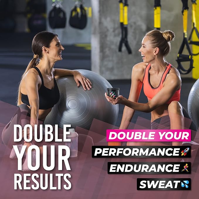 Workout Enhancer Sweat Gel – Thermogenic Sweat Cream for Increased Circulation & Intense Perspiration | Pre-Workout Booster for Gym, Running & Cardio